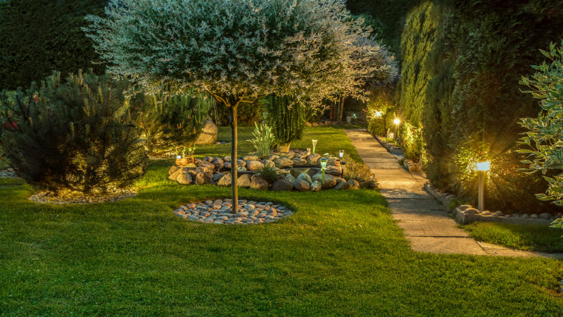 Lighting Your Garden Spaces with LED Lights in Palm Beach County FL